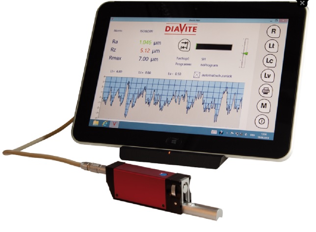 DIAVITE DH-8/APP 表面粗度計+電腦連接盒